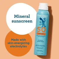 Blue Lizard Sport Mineral Sunscreen Spray - SPF 50 - 5 oz