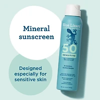 Blue Lizard Sensitive Mineral Sunscreen Spray - SPF 50 - 5 oz
