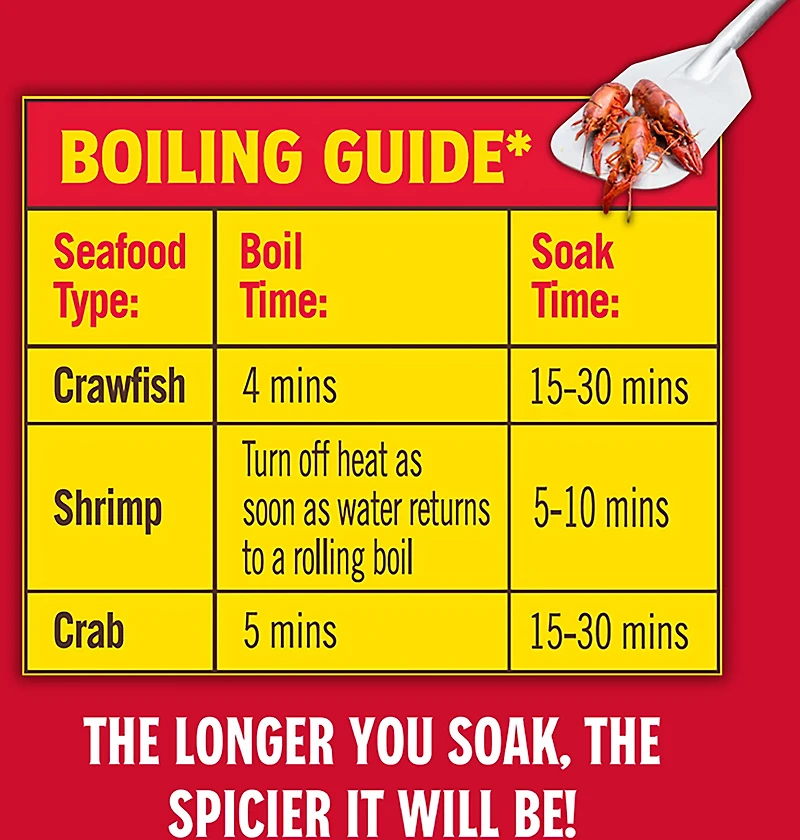 Louisiana Fish Fry Products 4.5 lb. Crawfish/Crab/Shrimp Boil