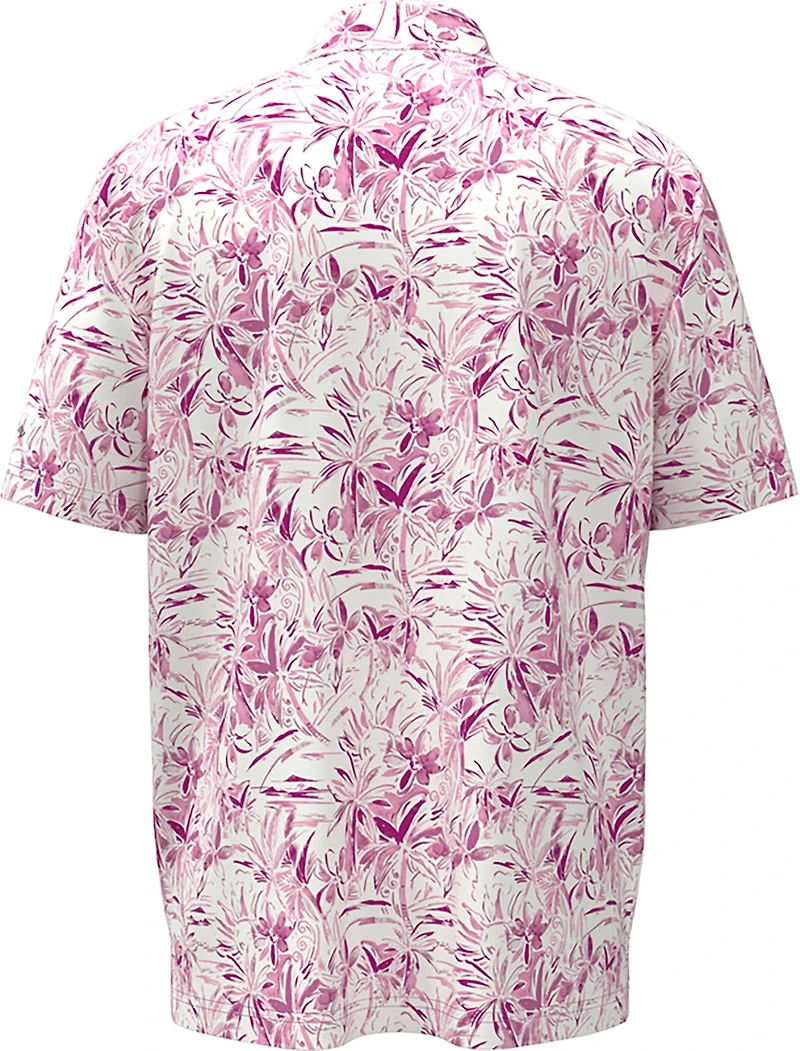 Callaway Men's Palm Print Polo Shirt