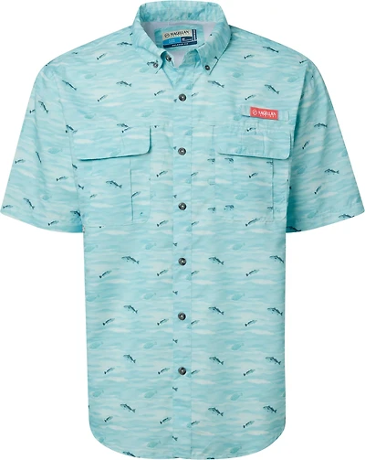 Magellan Outdoors Men's Laguna Madre Artist Series Inshore Slam Fishing Shirt