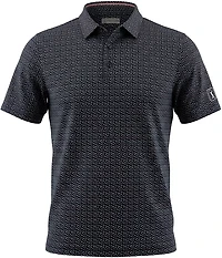 PGA Tour Men's Short Sleeve Confetti Geo Printed Polo