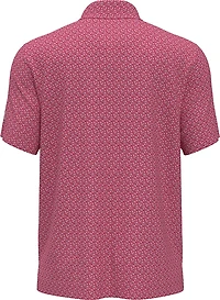 PGA Tour Men's Short Sleeve Confetti Geo Printed Polo