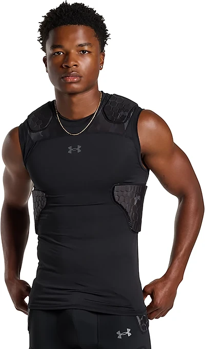 Under Armour Adults' Gameday Pro 5-Pad Nov Camo Top