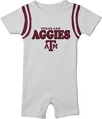 Wes & Willy Infant Girls' Texas A&M University School Over Primary Logo Romper