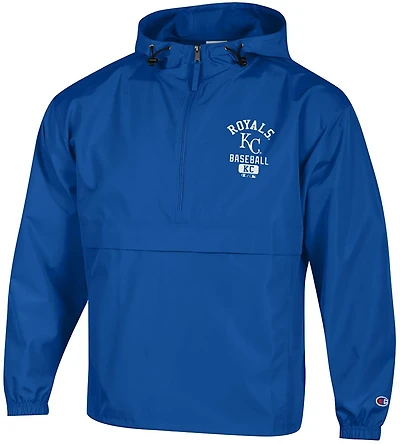 Champion Men's Kansas City Royals Packable LS Rain Jacket