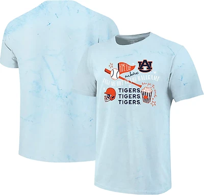 Image One Women's Auburn University Take Me Out to the Ballgame Color Blast T-shirt