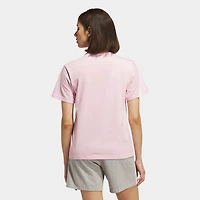 adidas Women's Western Florals Big Logo Graphic T-shirt