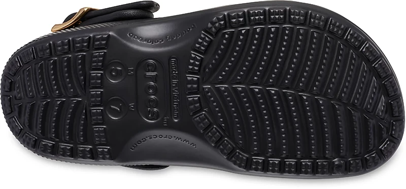 Crocs Adults’ Classic Metallic Buckle Clogs