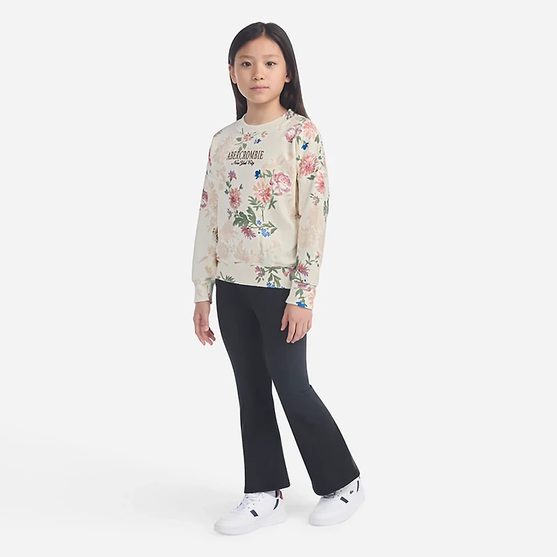 Abercrombie & Fitch Girls’ Floral Crew