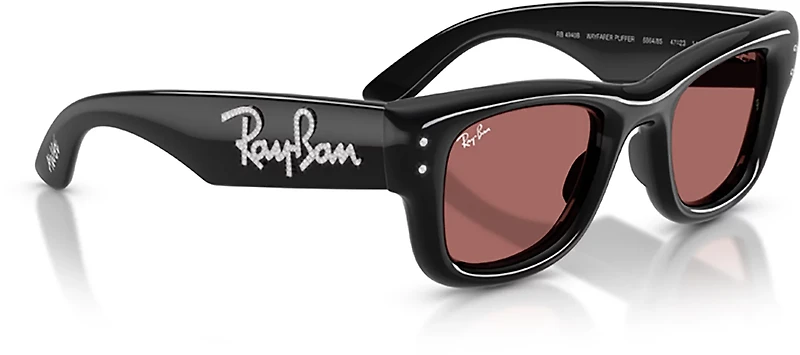 Ray-Ban Adults' Wayfarer A$AP Puffer X Swarovski Sunglasses