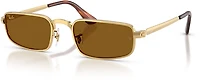 Ray-Ban Adults' RB3927 A$AP Metal Sunglasses