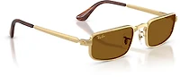 Ray-Ban Adults' RB3927 A$AP Metal Sunglasses