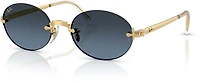 Ray-Ban Adults RB3929 A$AP Metal Sunglasses