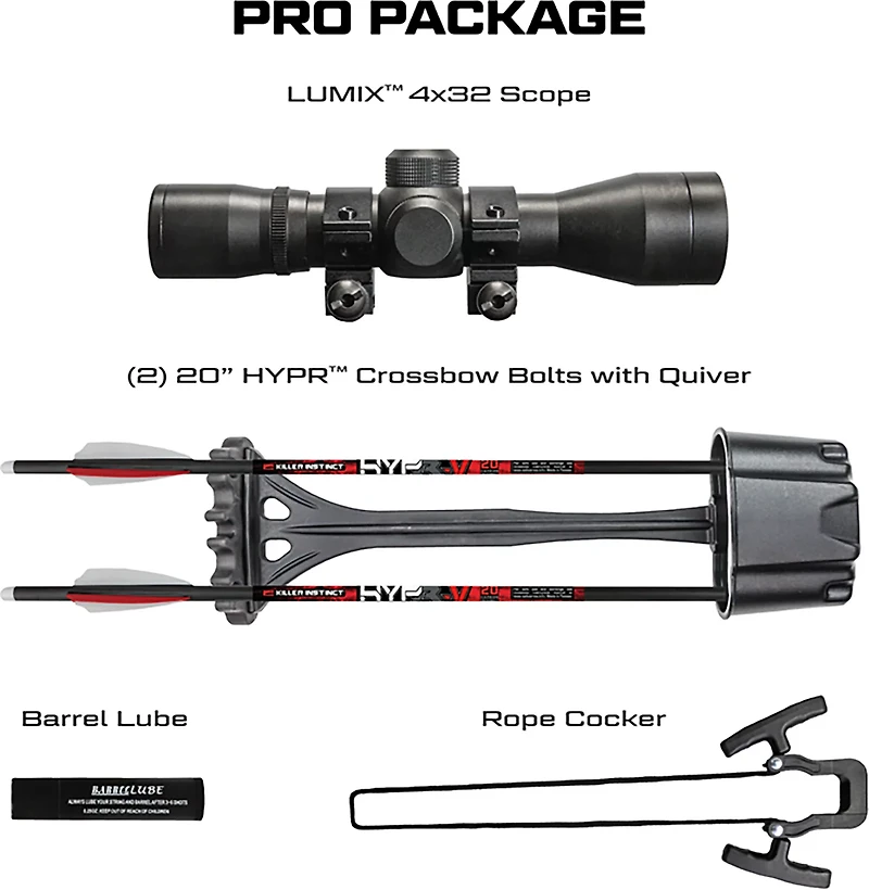 Killer Instinct Tempr-X Crossbow