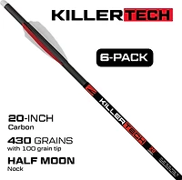 Killer Instinct Killertech Crossbow Bolts 6-Pack