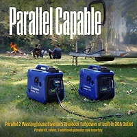 Westinghouse 2,800W Gas Powered Inverter Generator with Recoil Start