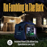 Westinghouse 2,800W Gas and Propane Dual Fuel Inverter Generator with Recoil Start