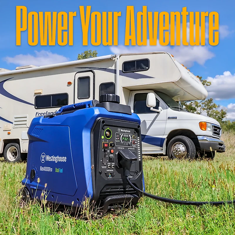Westinghouse 4,000W Gas and Propane Dual Fuel Inverter Generator with Recoil Start