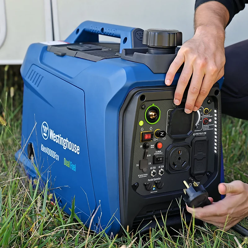 Westinghouse 4,000W Gas and Propane Dual Fuel Inverter Generator with Recoil Start