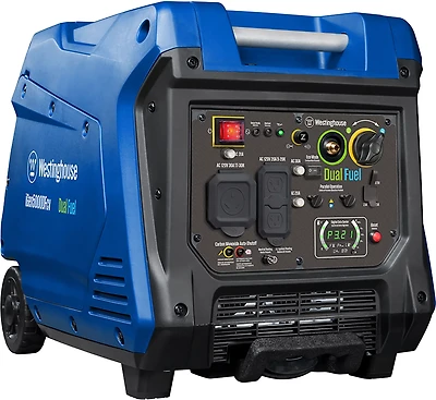 Westinghouse 5,000W Gas and Propane Dual Fuel Inverter Generator with Recoil Start