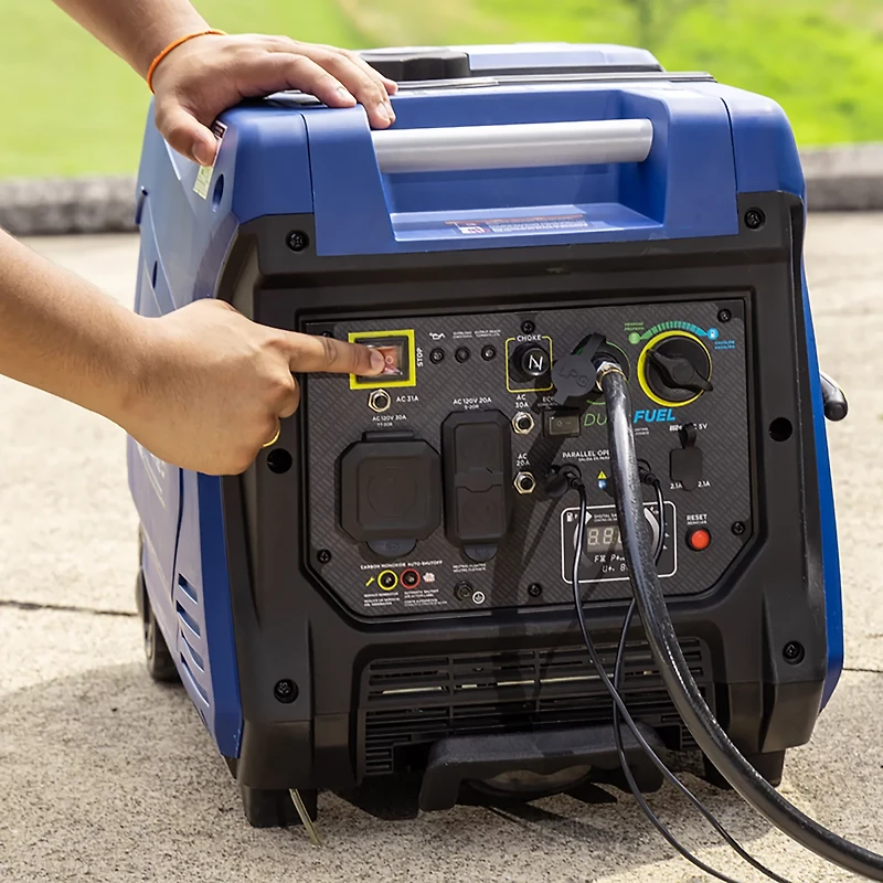 Westinghouse 5,000W Gas and Propane Dual Fuel Inverter Generator with Recoil Start