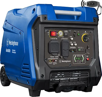 Westinghouse 5,000W Gas Powered Inverter Generator with Remote Electric Start