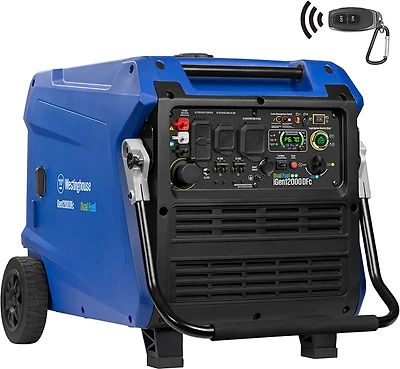 Westinghouse 11,000W Gas and Propane Dual Fuel Inverter Generator with Remote Electric Start