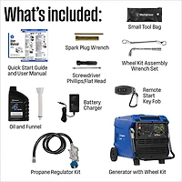 Westinghouse 12,000W Gas, Propane and Natural Gas Tri-Fuel Inverter Generator with Remote Electric Start
