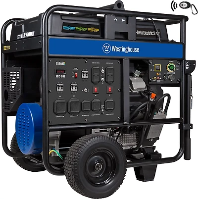 Westinghouse 28000/20000W Tri-Fuel Portable Generator with Remote Electric Start