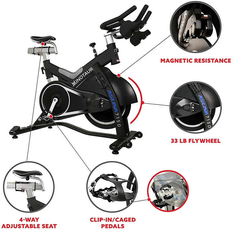 Asuna Minotaur 7150 Magnetic Commercial Indoor Cycling Bike