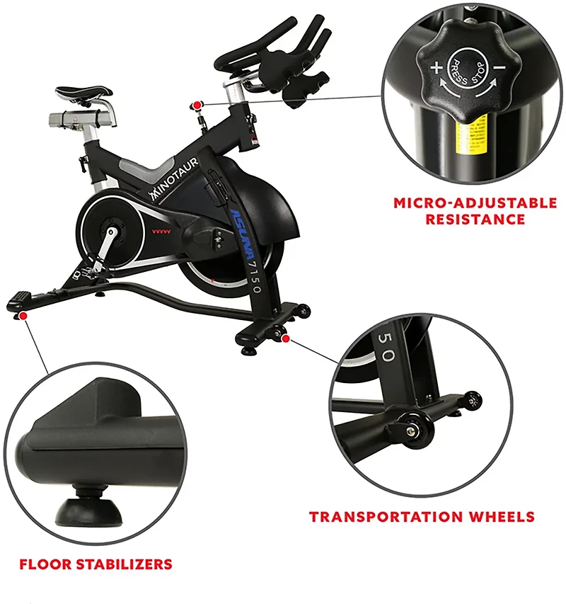 Asuna Minotaur 7150 Magnetic Commercial Indoor Cycling Bike