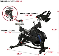 Asuna Minotaur 7150 Magnetic Commercial Indoor Cycling Bike