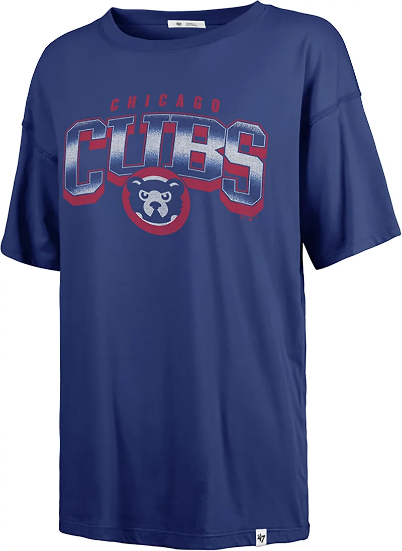 '47 Women's Chicago Cubs Spotlight Sadie Short Sleeve T-shirt