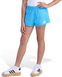 adidas Girls' Melange Shorts 2.5