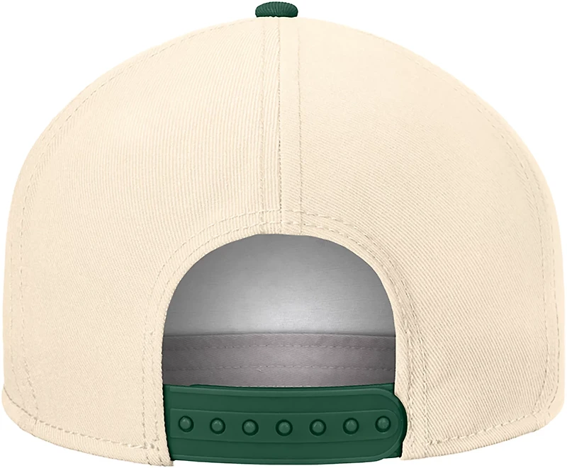 Nike Adults' Baylor University Vault Logo Rise 5 Panel Rope Cap