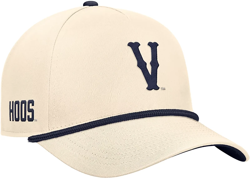 Nike Adults' Baylor University Vault Logo Rise 5 Panel Rope Cap