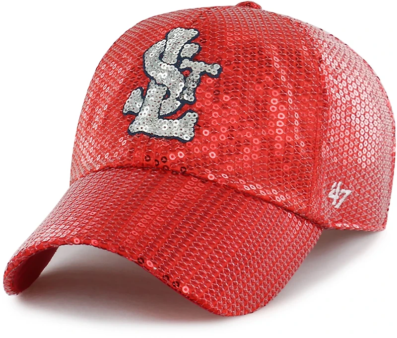 '47 St. Louis Cardinals Women's City Connect Dazzle Logo Clean Up Cap