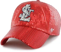 '47 St. Louis Cardinals Women's City Connect Dazzle Logo Clean Up Cap