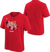Nike Kids' Atlanta Hawks 2025-26 Playoff Mantra T-shirt