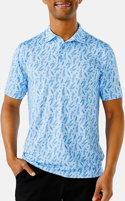 Waggle Men's Bloom Polo Shirt