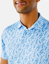 Waggle Men's Bloom Polo Shirt