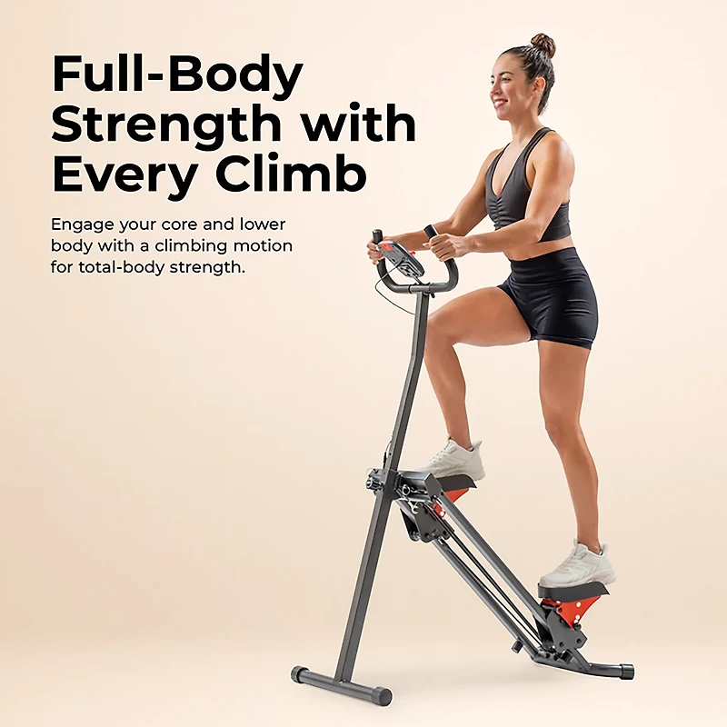 Sunny Health & Fitness Total-Body Vertical Climber Exercise Machine