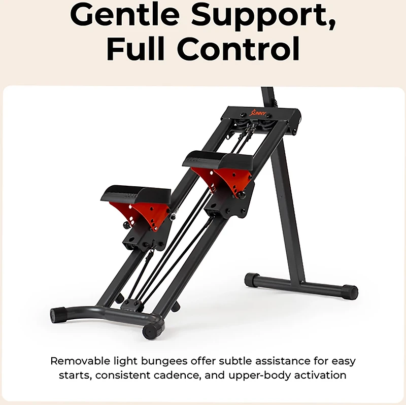 Sunny Health & Fitness Total-Body Vertical Climber Exercise Machine