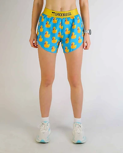 Chicknlegs Women's Rubber Ducky Split Shorts 4