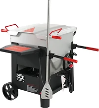 Outdoor Gourmet 90 qt Crawfish Boiling Cart with Stir Paddle