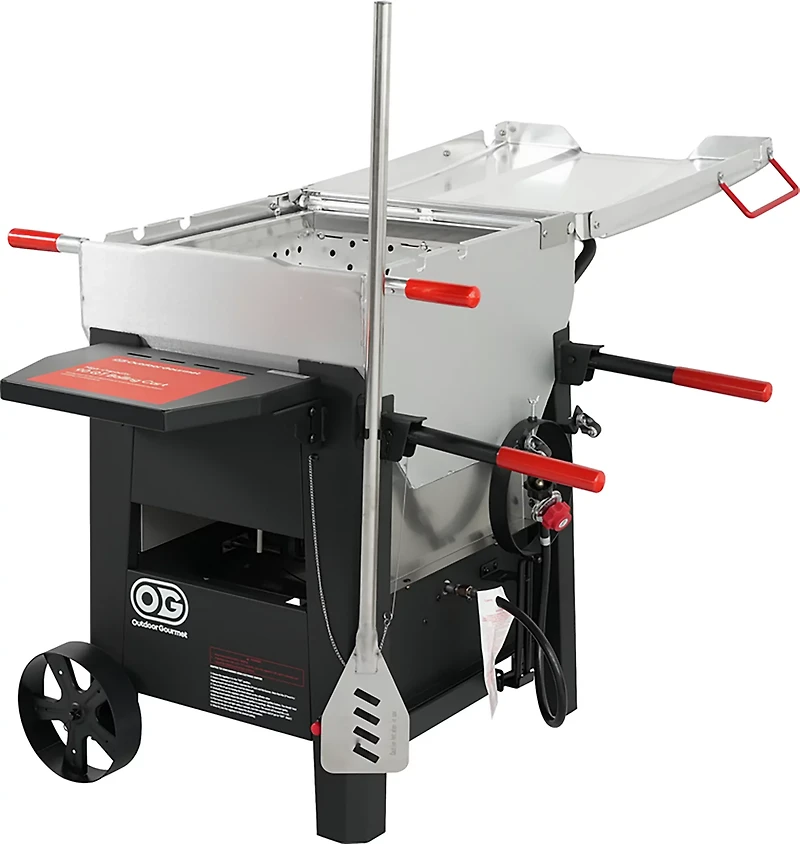 Outdoor Gourmet 90 qt Crawfish Boiling Cart with Stir Paddle