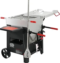 Outdoor Gourmet 90 qt Crawfish Boiling Cart with Stir Paddle