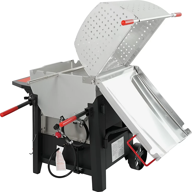 Outdoor Gourmet 90 qt Crawfish Boiling Cart with Stir Paddle