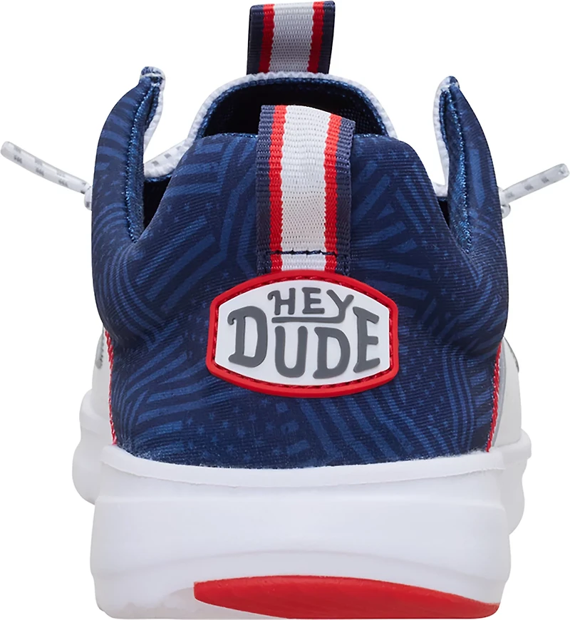 HEYDUDE Men’s Wally Americana BURLEBO USA Shoe